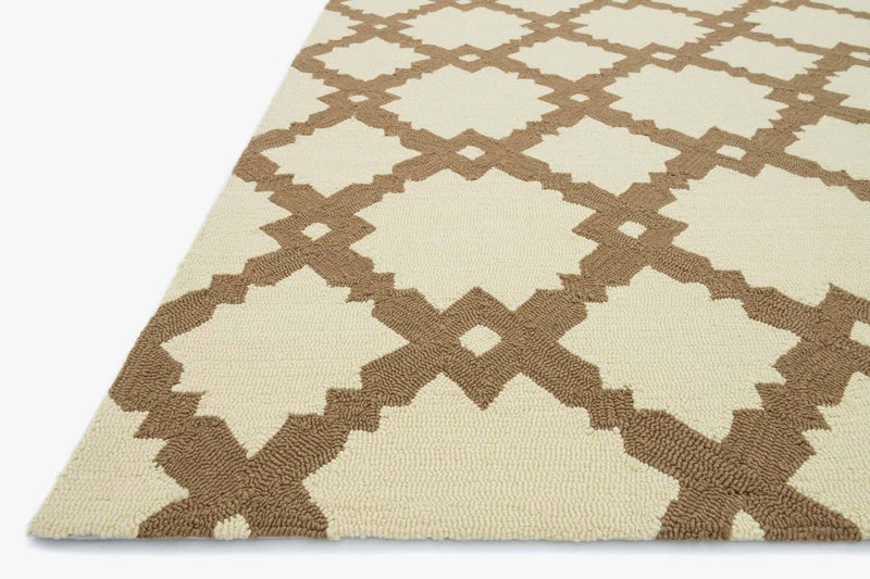 VENICE BEACH Collection Rug in IVORY / TAUPE