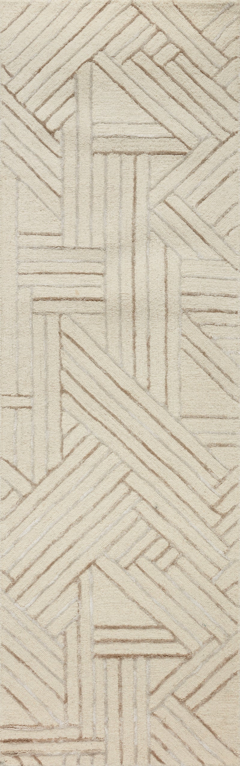 VERVE Collection Rug  in  Ivory / Oatmeal Ivory Accent Hand-Tufted Jute/Wool