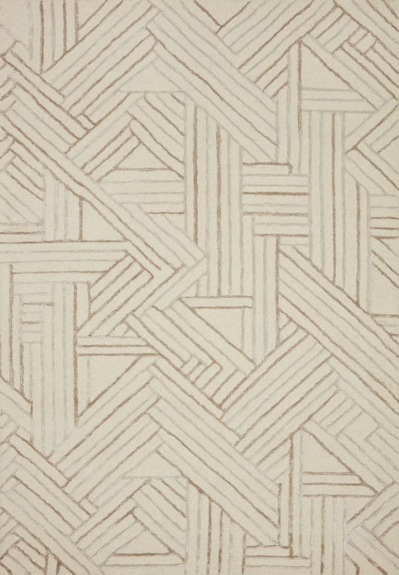 VERVE Collection Rug  in  Ivory / Oatmeal Ivory Accent Hand-Tufted Jute/Wool